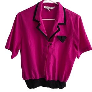Vintage 80’s Barbie blouse